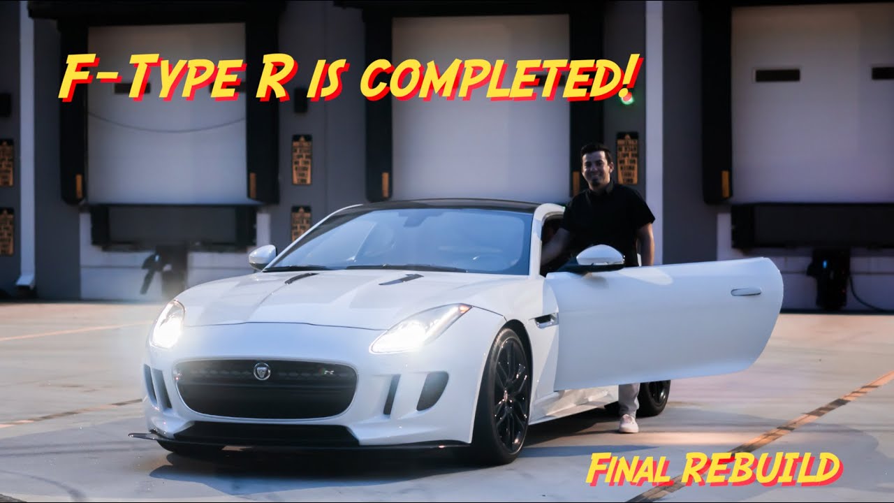 2017 Jaguar F-Type R Finished Rebuild | Giveaway details