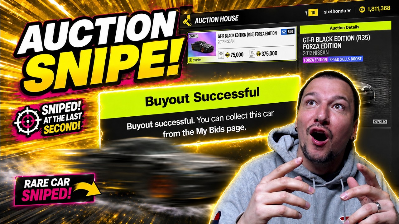 Я попытался выкупить ВСЕ автомобили Forza Edition на аукционе