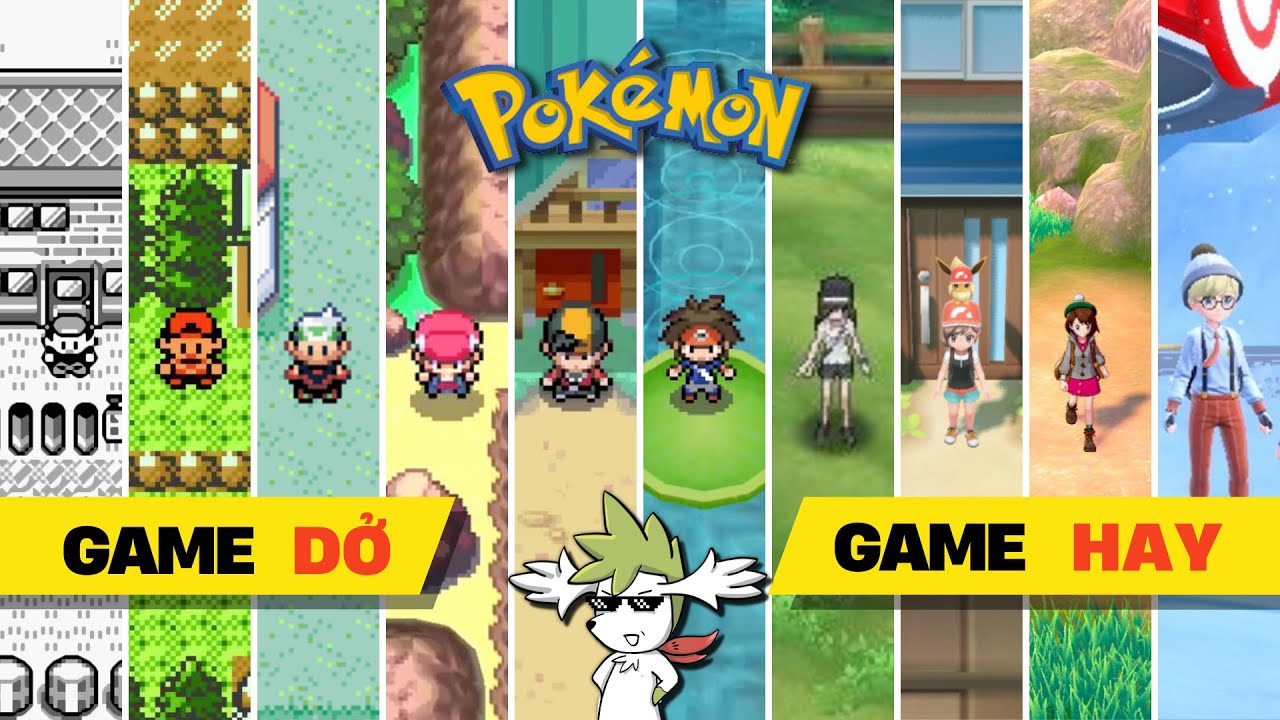 POKÉMON | Đánh giá các dòng game MAIN SERIES | Shaymin Ahhh |