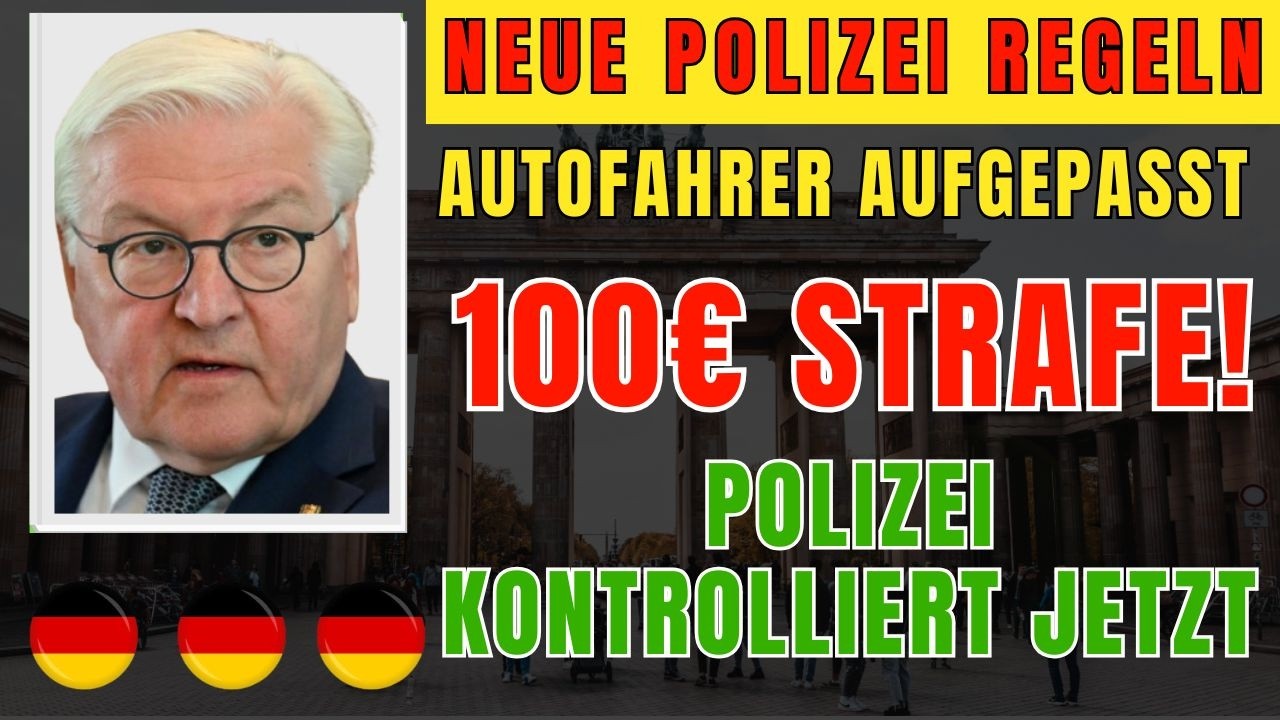 100€ Strafe ohne es zu wissen? Neue Verkehrs-Kontrollen in Deutschland erklärt
