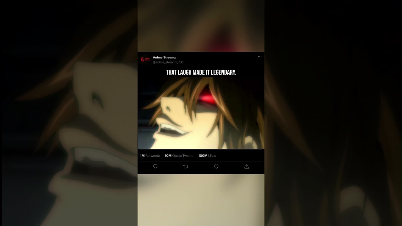 🔥 Light Yagami&rsquo;s Legendary Evil Laugh | Death Note