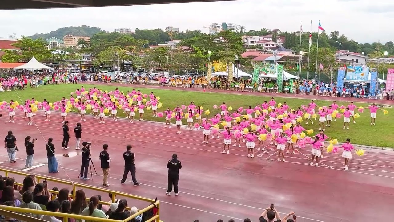 Pink House STTSS 2026 53rd SportsMeet Cheerleading Competition 粉红队 沙巴崇正中学 53届运动会 啦啦队表演 