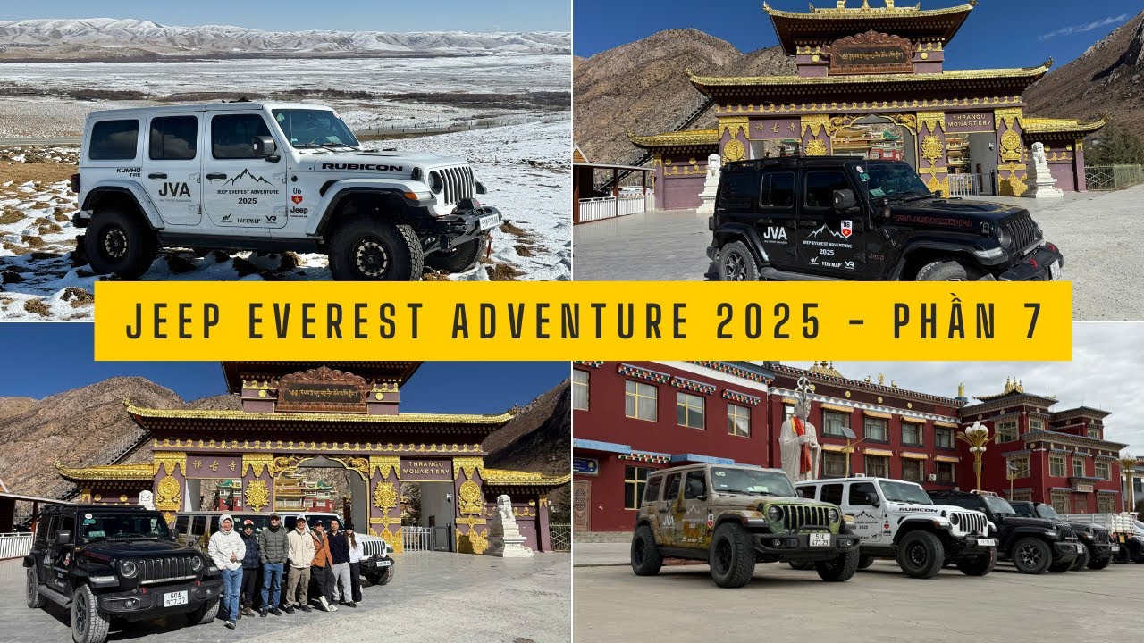 Jeep Everest Adventure | Tập 7: Hành trình rời Tây Tạng từ Na Khúc – Ngọc Thụ – A Bá – Cửu Trại Câu