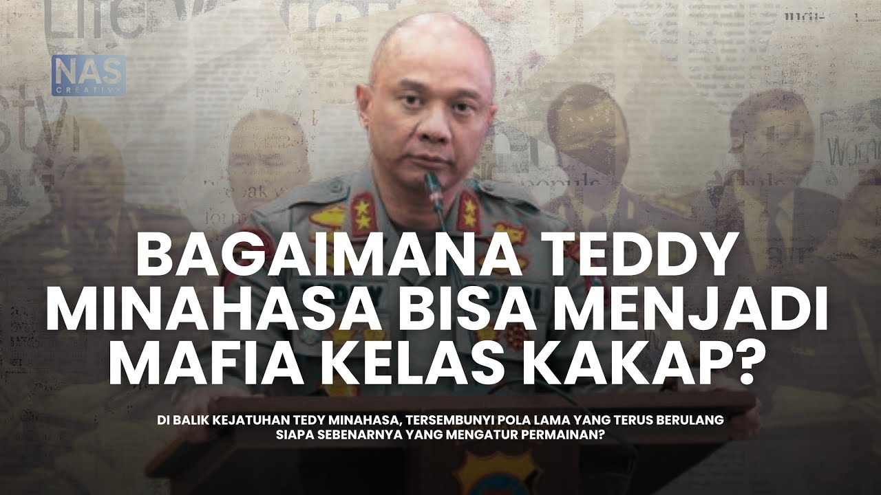 Benarkah Teddy Minahasa Mafia Yang Sesungguhnya?