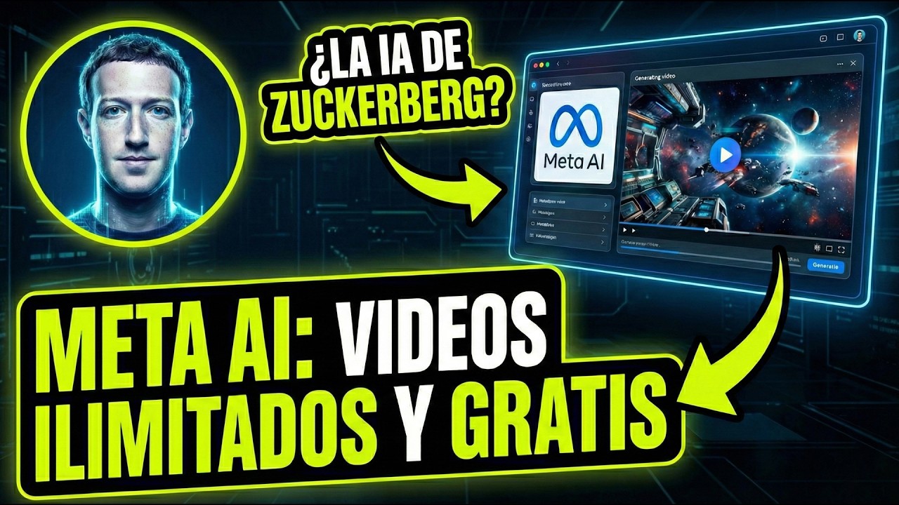 Como crear videos GRATIS con Meta AI de Facebook