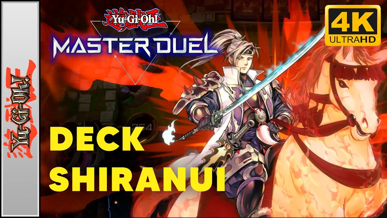 Yu-Gi-Oh! Master Duel - DECK SHIRANUI (COMO MONTAR E USAR)