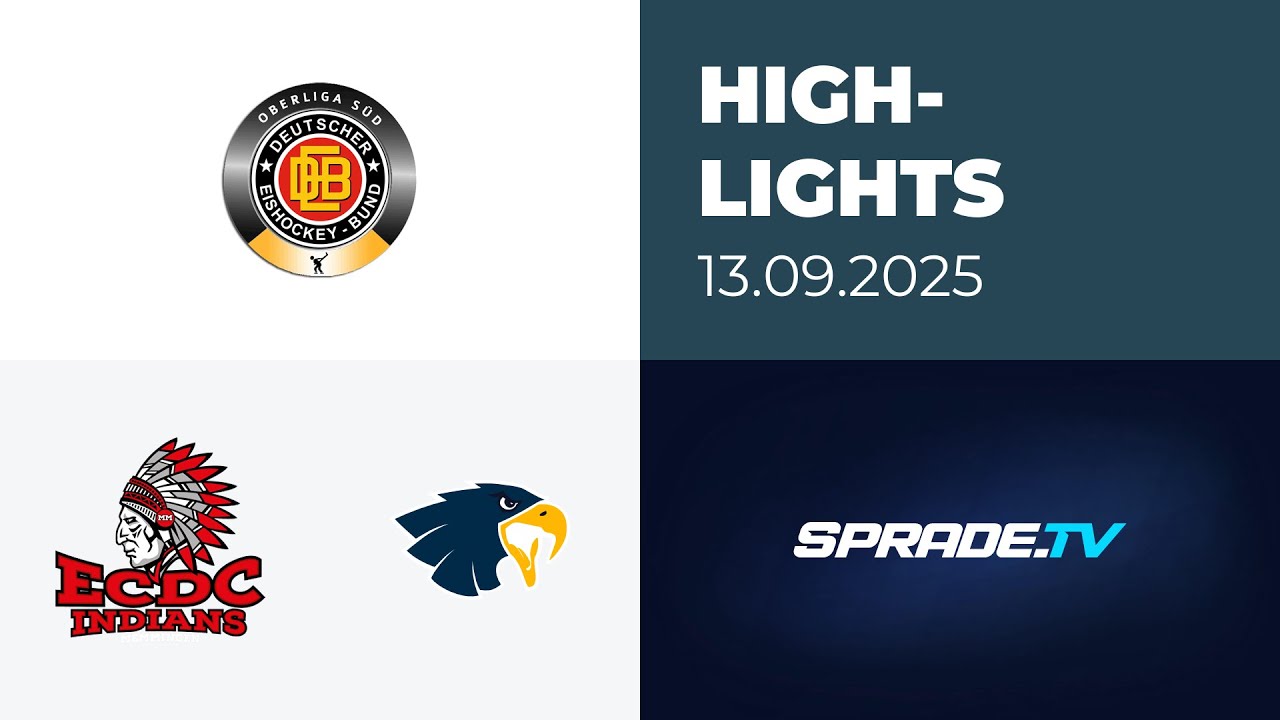 13.09.2025 - Highlights - ECDC Memmingen Indians vs. EC Kitzbühel