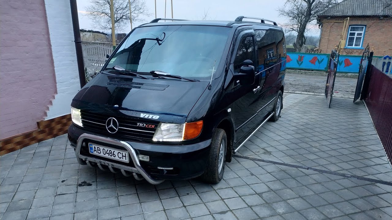 Обзор Mercedes-Benz Vito 110 CDI 2000 года перед продажей
