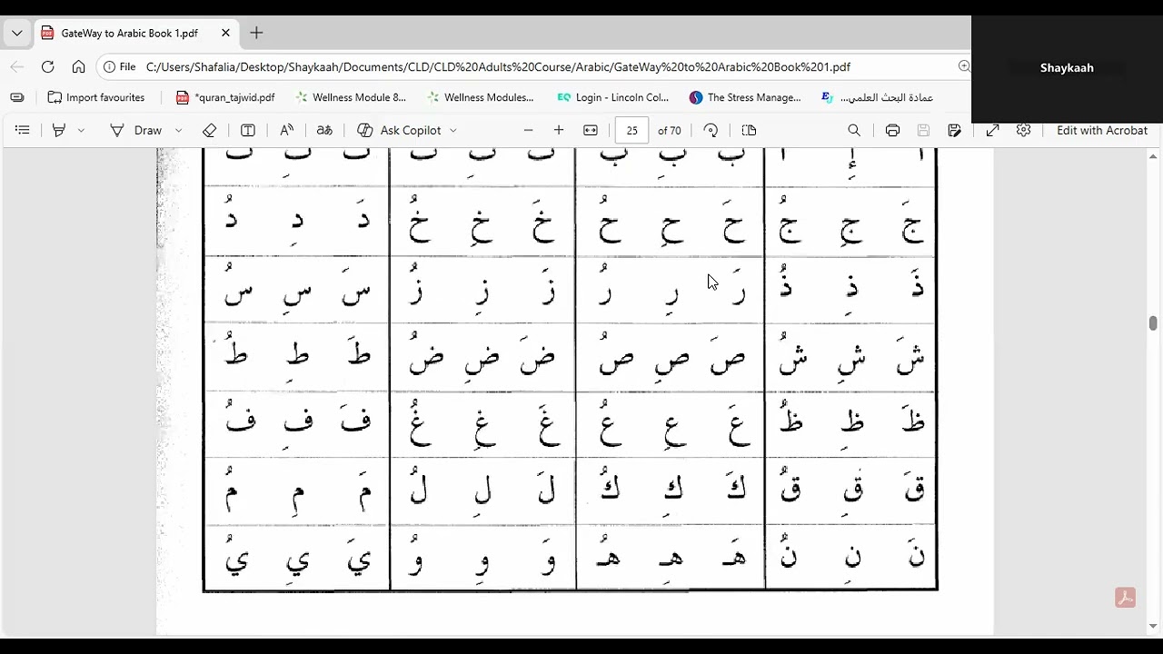 Basic Arabic 9