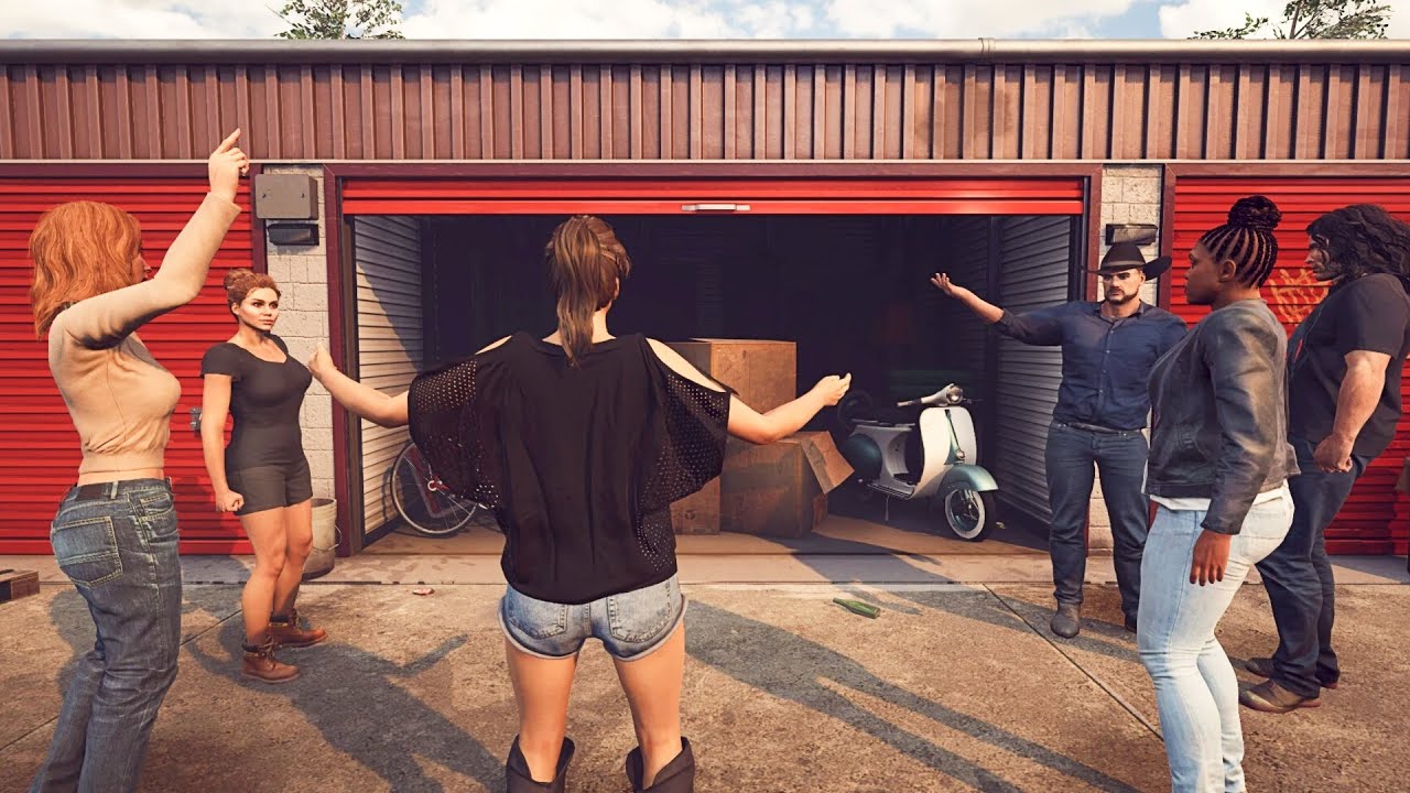 DAY 2 - They Added MULTIPLAYER to Storage Hunter Simulator?! .... Is it good...? (yes)