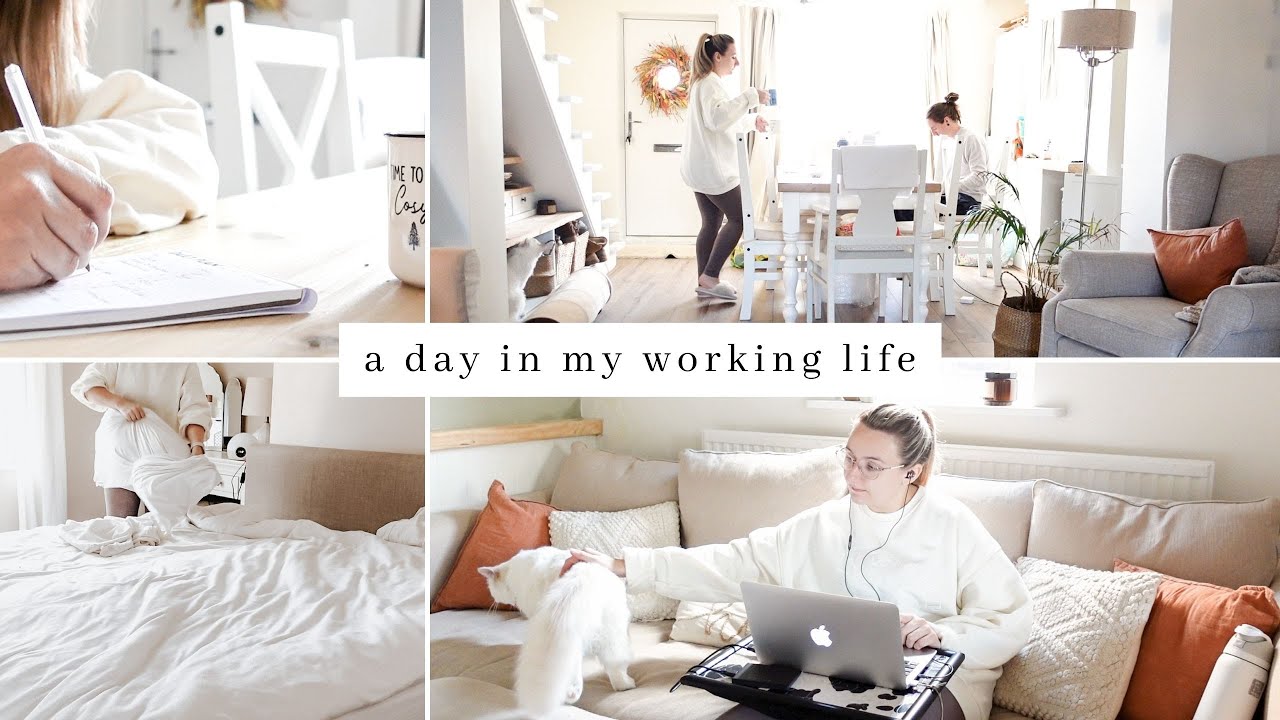 A Day In My WORK Life | Youtuber, Etsy Shop Owner, Life Coach, Reset Day + Speed Clean
