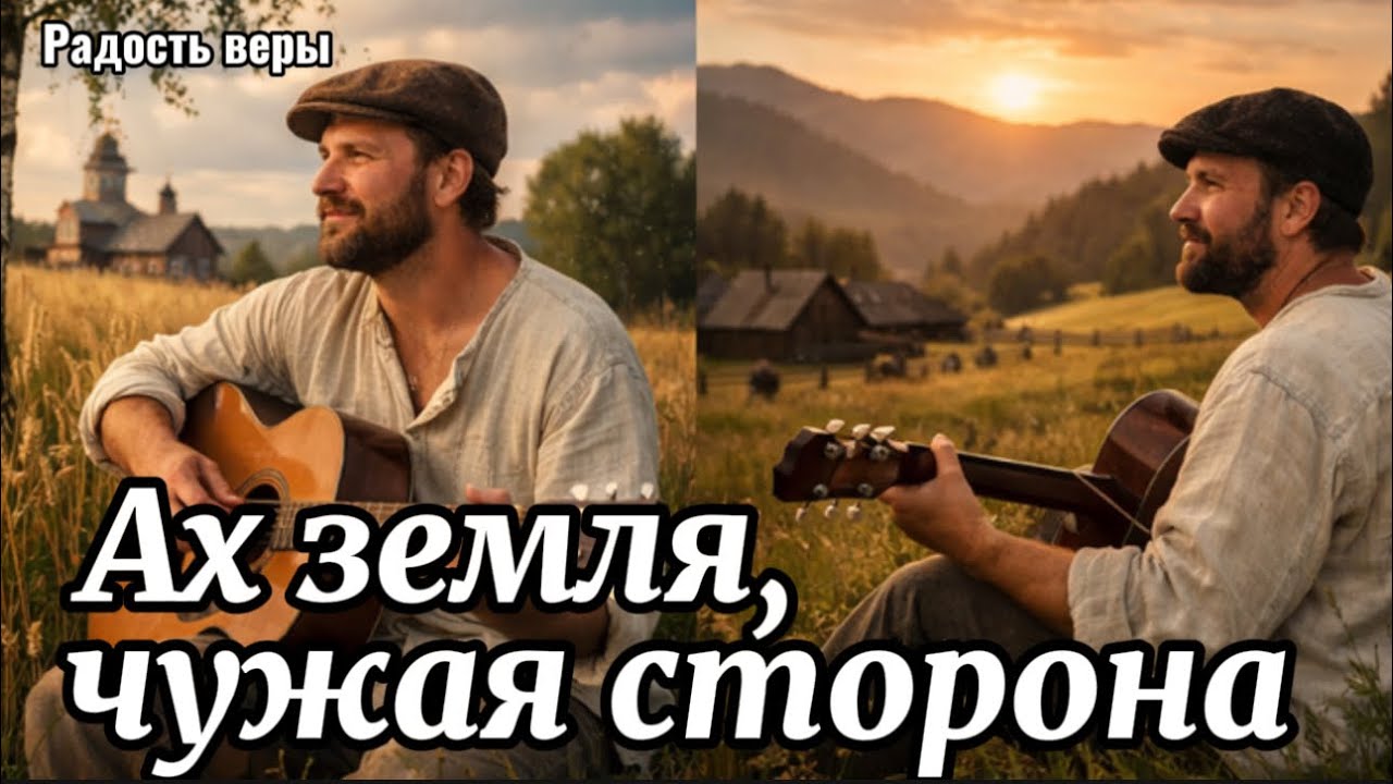 Ах,земля,чужая сторона…Радость веры||cover||Христианские песни