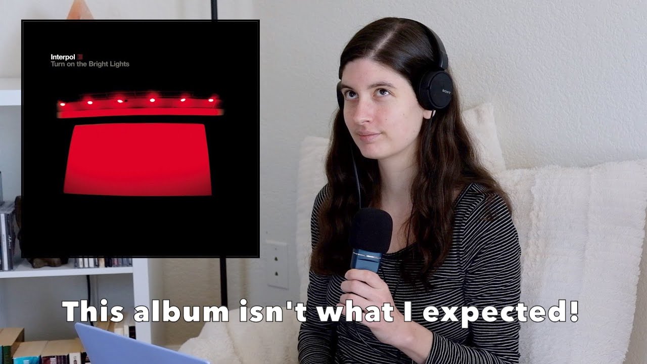 My First Time Listening to Turn On The Bright Lights by Interpol | My Reaction