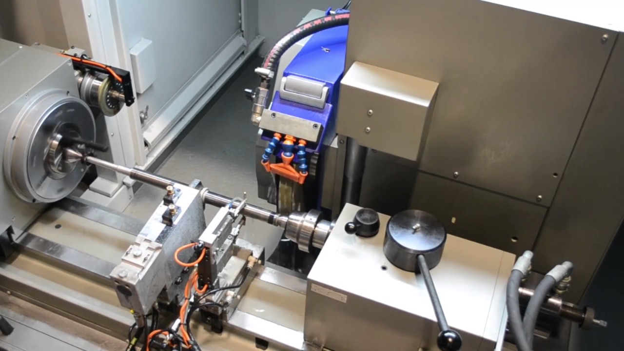 AEROSPACE HYDRAULIC CYLINDER SHAFT GRINDING CU 1000 CNC CYLINDRICAL GRINDER