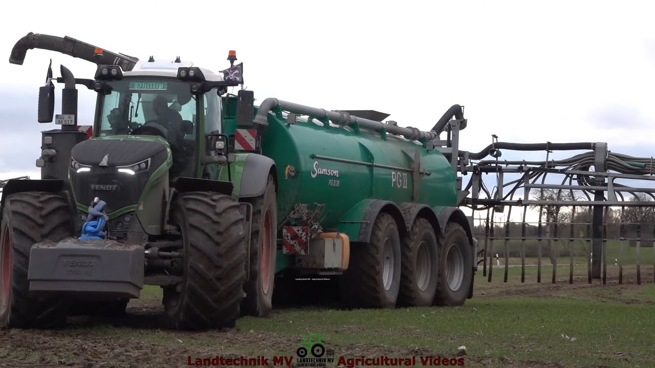 Fendt - Samson - MAN / Gülle - Liquid Slurry    2022