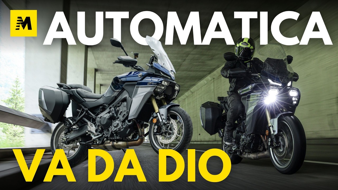 Yamaha TRACER 9 GT+ 2025 TEST | cambio MANUALE ti saluto, benvenuto AUTOMATICO!