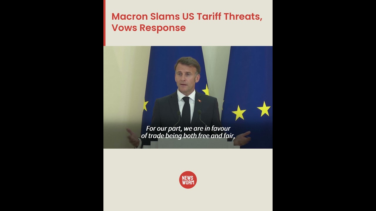 Macron Warns US Over 25% EU Car Tariffs