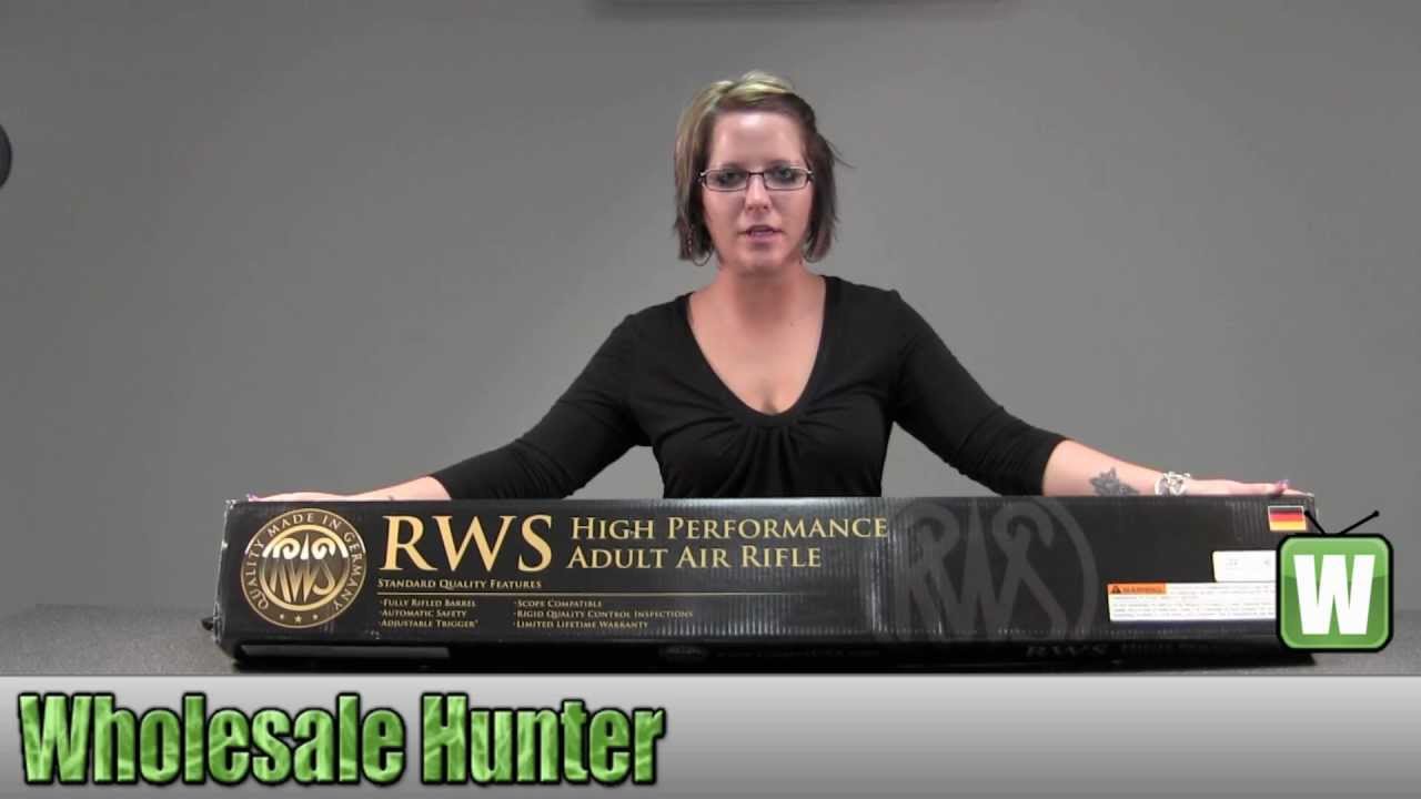 Umarex  USA RWS Model 54 2166225 Hardwood .22 Pellet Shooting Gaming Unboxing