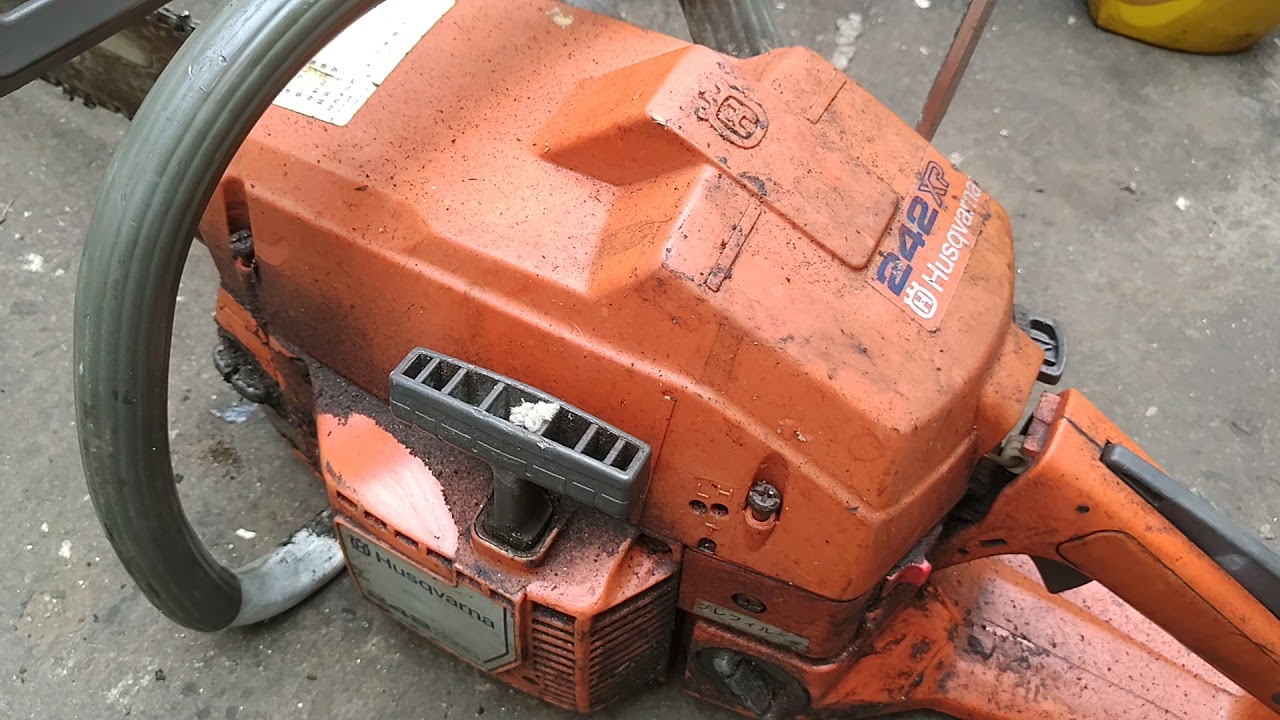 Husqvarna 242 đẹp tuyệt, pittong vân ngang bao phê | Zalo 0978937305 + 0933832321