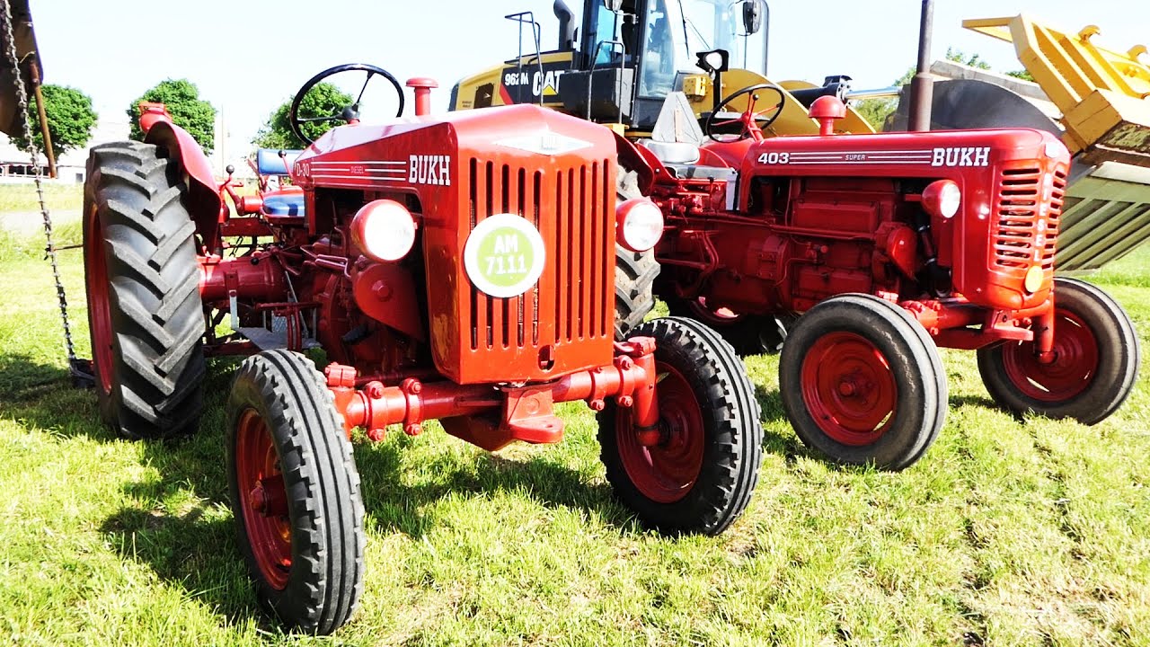 Bukh D-30 & 403 Super in the field cutting and turning grass | Getting the job done | DK Agriculture