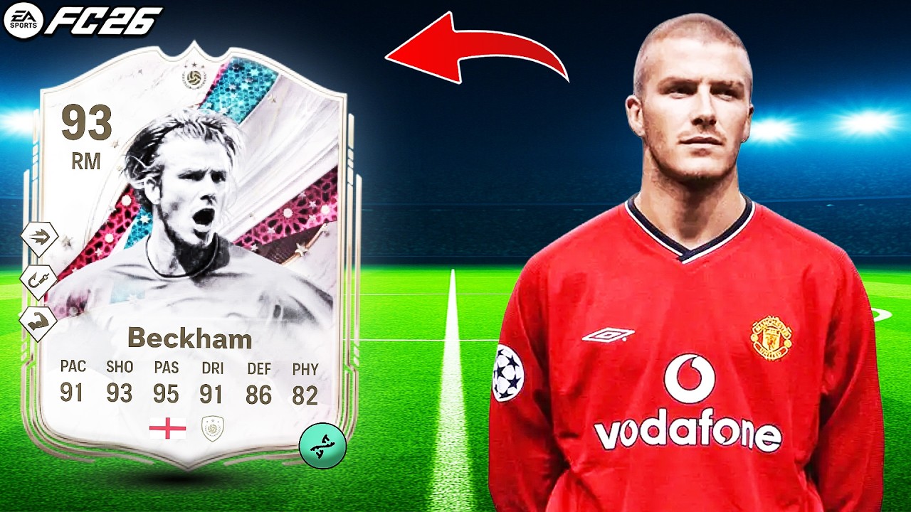 WORTH THE 500K?🤷 93 CM National Captain Evo David Beckham FC 26 Player Review