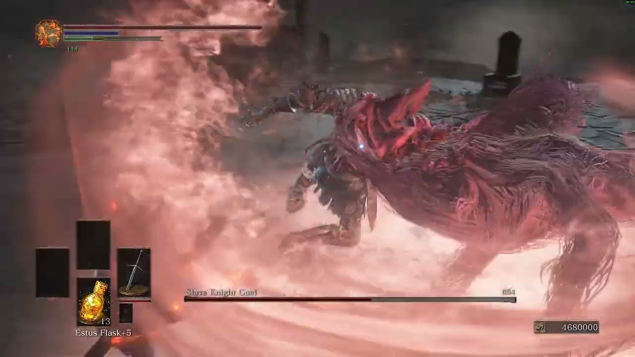 I kill Slave Knight Gael every day till i die. part: 317