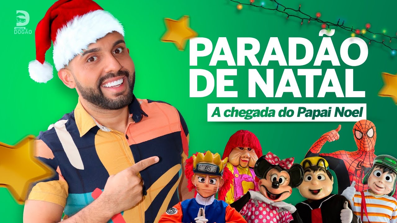 CHEGADA DO PAPAI NOEL - PARADÃO DE NATAL 2022 - [PARTE 3]