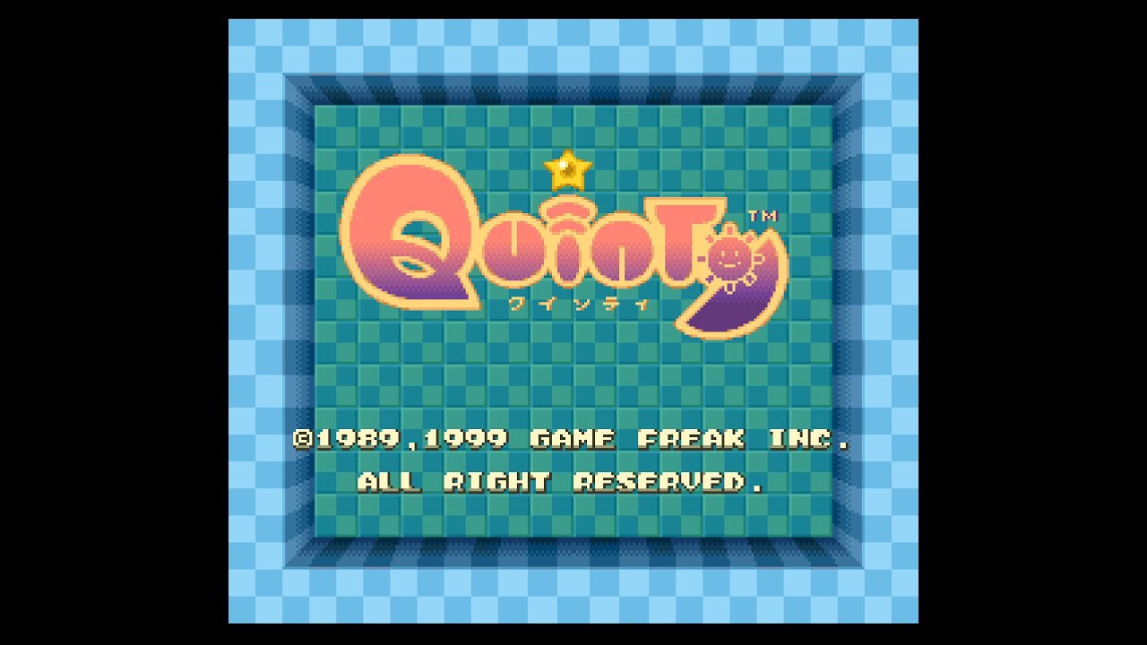 Quinty/Mendel Palace (Canceled Super Nintendo/Super Famicom remake, Gigafreak/GameFreak megaleak)