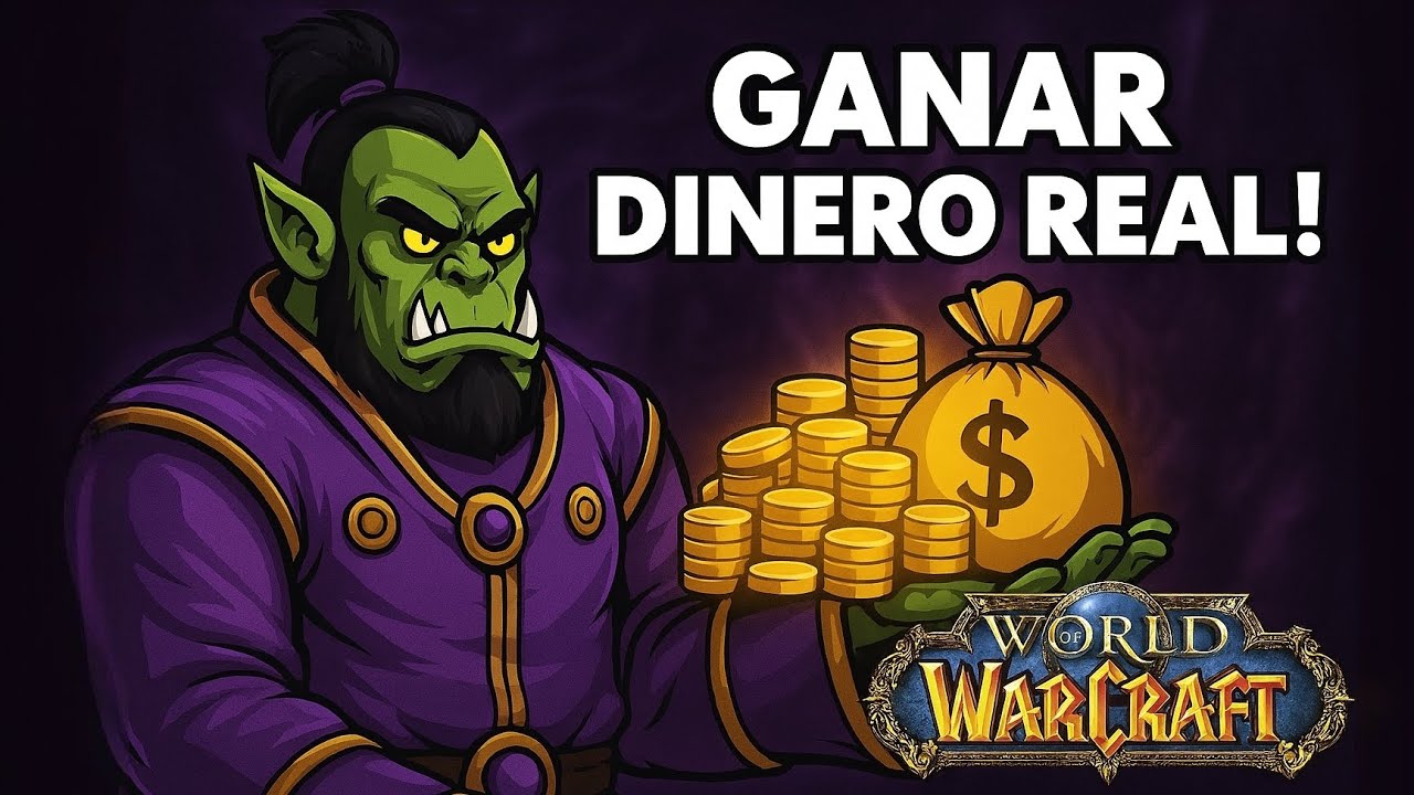 🔥 C&oacute;mo GANAR DINERO REAL con el ORO de World of Warcraft (Gu&iacute;a 2025) 💰