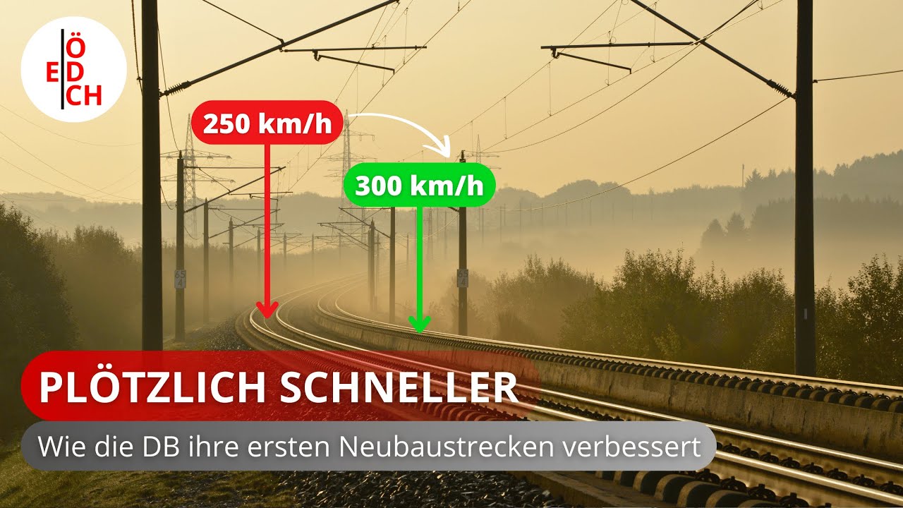 Über Nacht zur Rennstrecke: Mannheim-Stuttgart und Hannover-Würzburg werden für 300 km/h aufgerüstet
