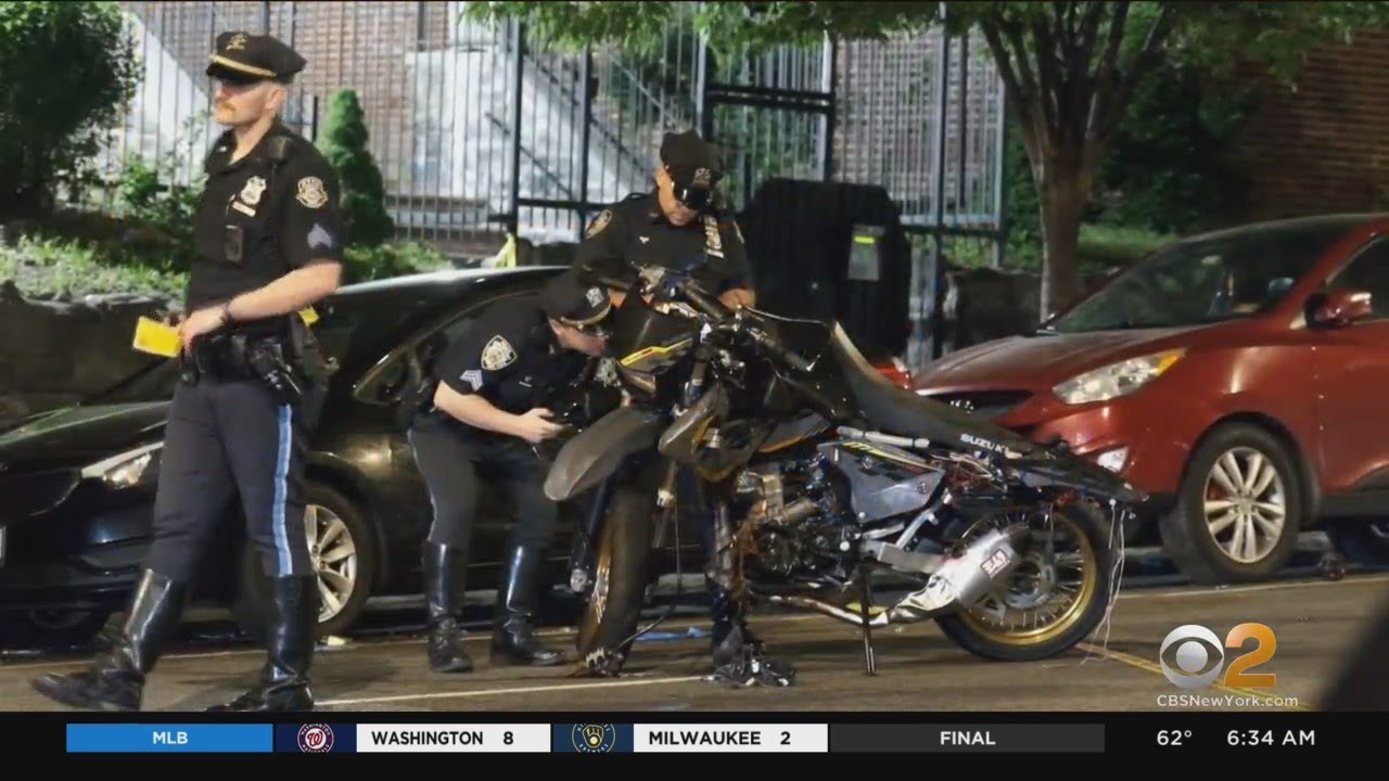 Deadly motorcycle crash in the Bronx