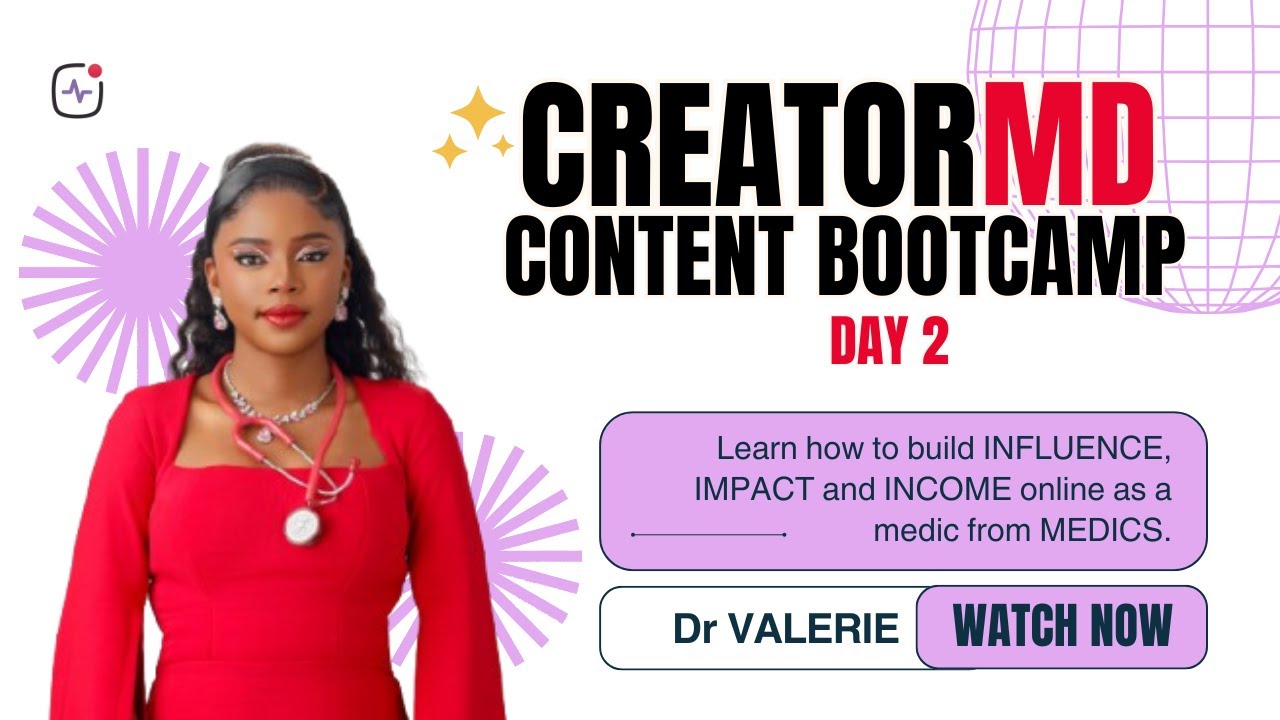 CreatorMD Content Bootcamp Day2