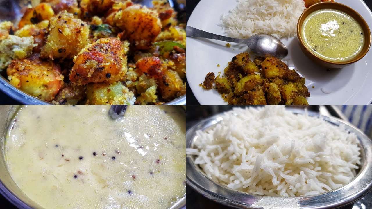 Recipe133 | Meal Today Part1| Mooli Ki Kadhi | Sweet Potato Sabzi For Fast | Basmati Rice Recipe
