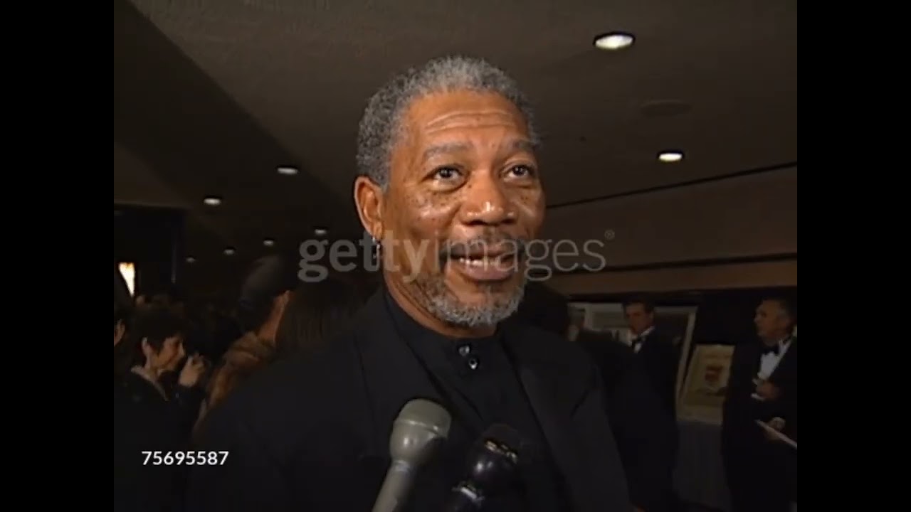 Morgan Freeman Interview at the American Cinema Awards 1996