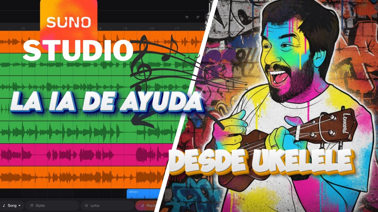 Compuse una Melodía de Ukelele en Pop Completo con IA (Paso a Paso 2026)