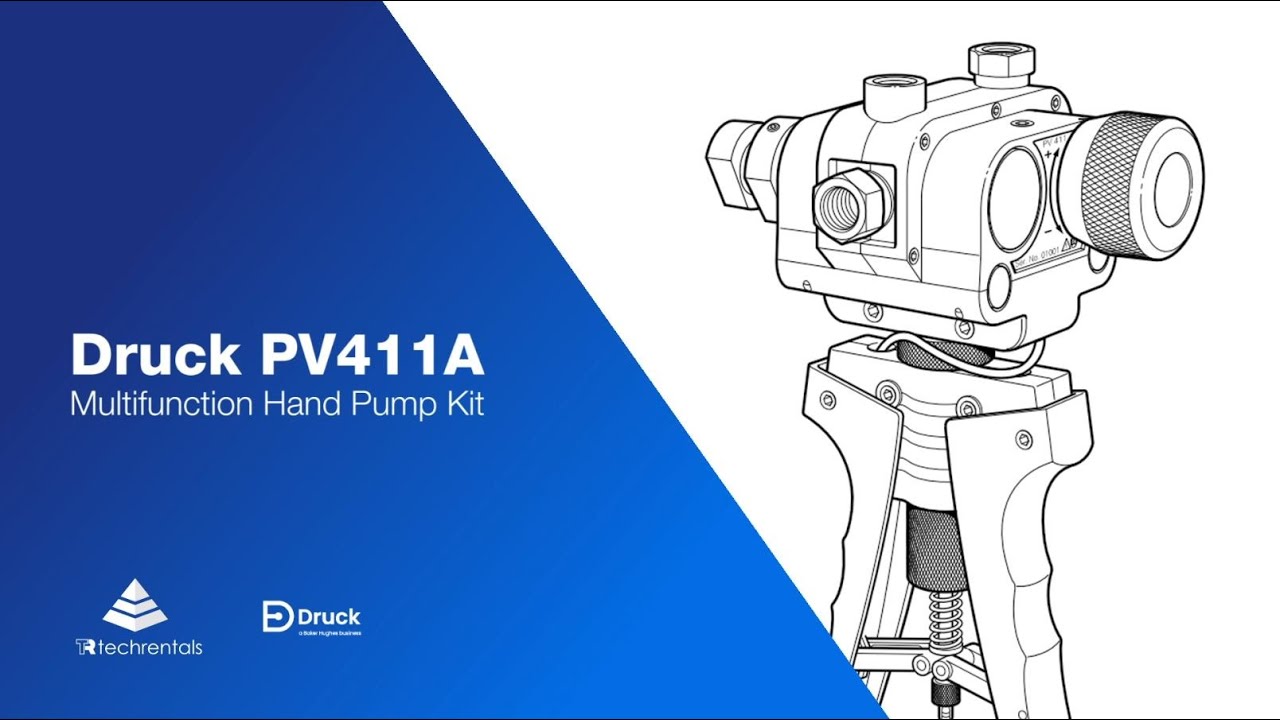 Комплект многофункционального ручного насоса Druck PV411A