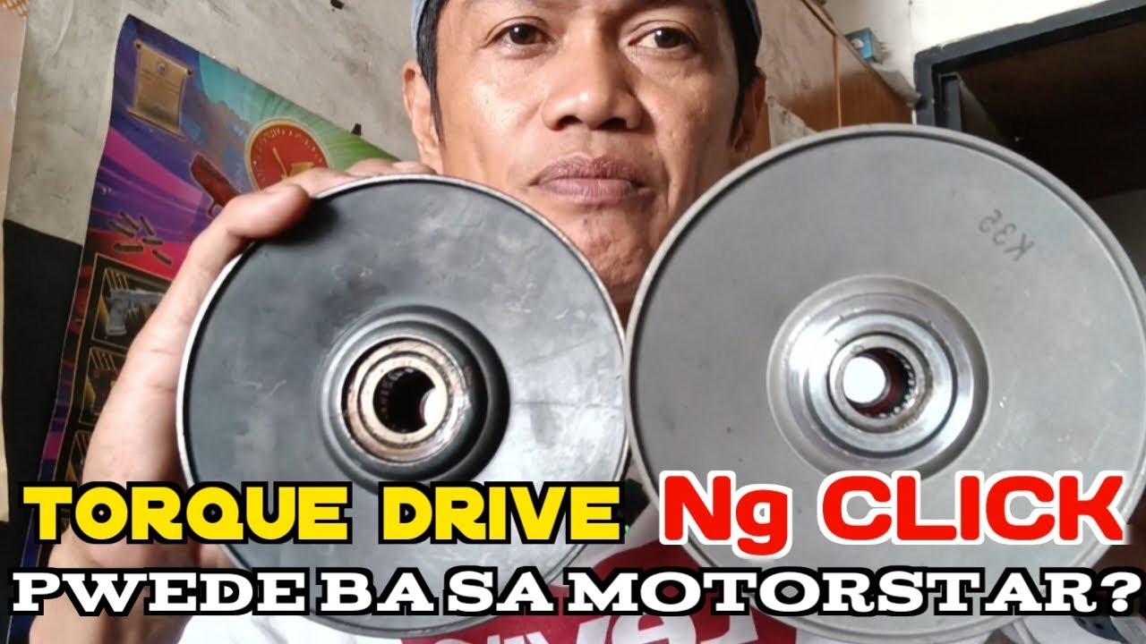 TORQUE DRIVE NG HONDA CLICK | PWEDE NGA BA SA MOTORSTAR EASYRIDE?