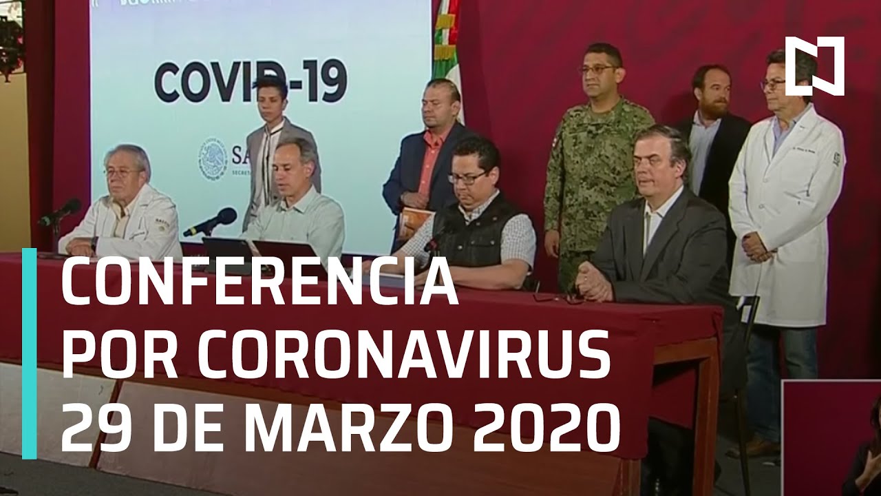 Conferencia por Coronavirus en México - 28 de marzo 2020
