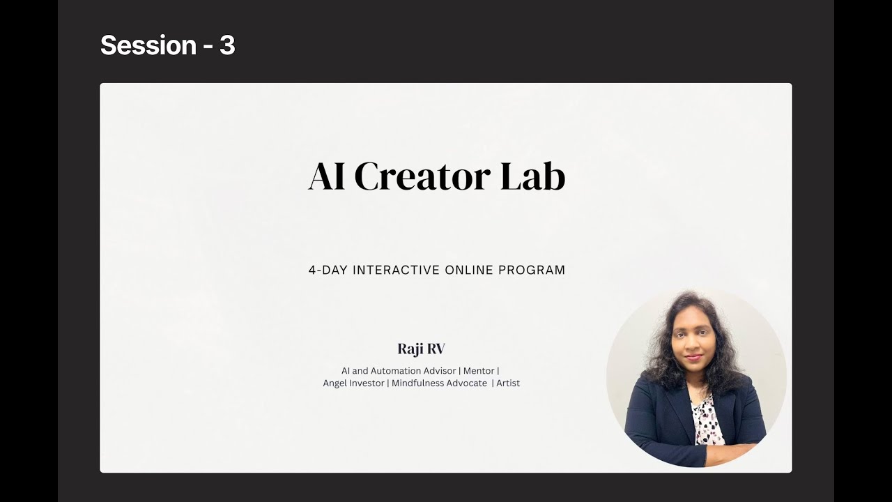 Day 3 AI Creator Lab - Industry & Ethics