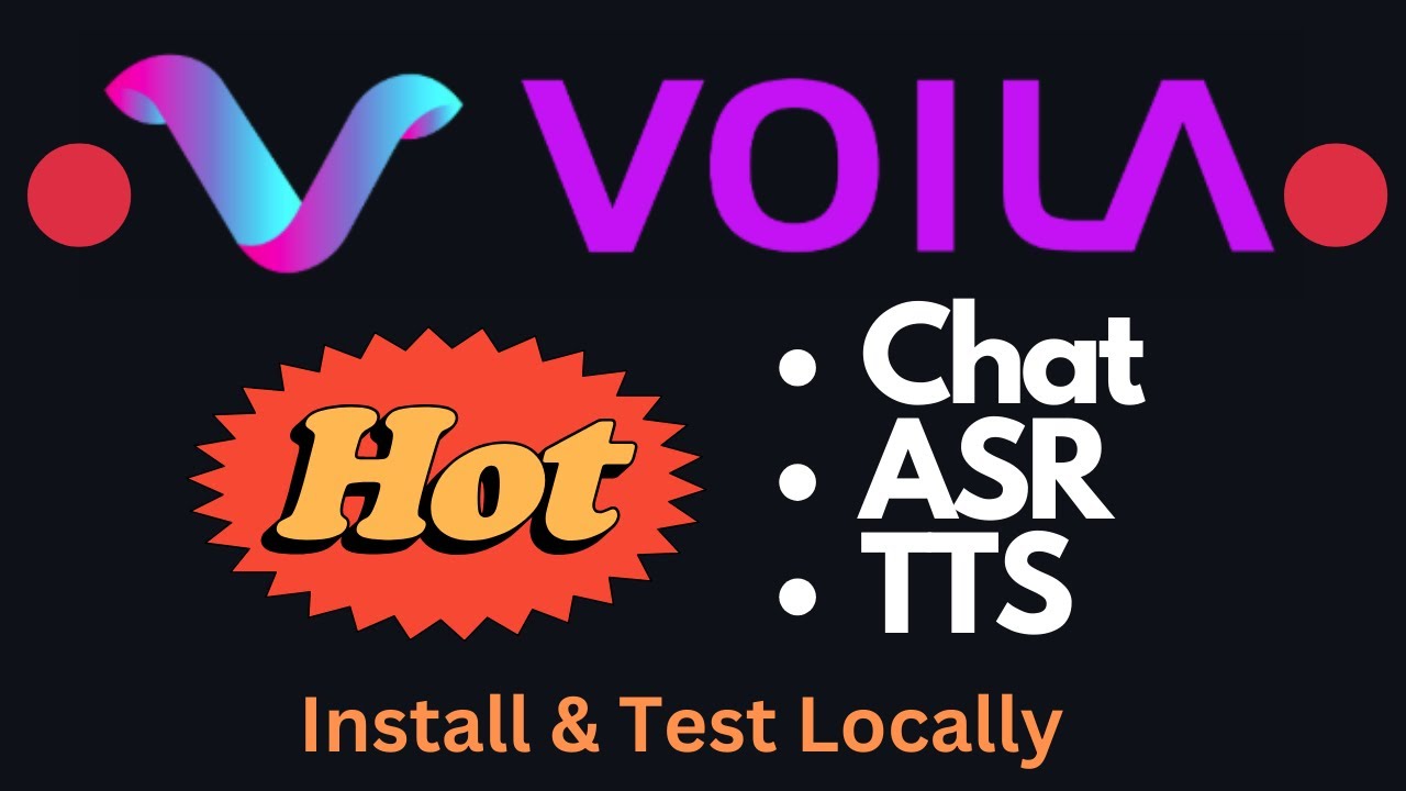 Voila - Voice Model to Lift Human-AI Interaction Experience - Install Locally