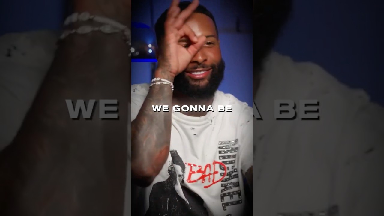 OBJ on being WR1 RIGHT NOW!!🤣 #nfl #football #odellbeckhamjr #podcast #shorts