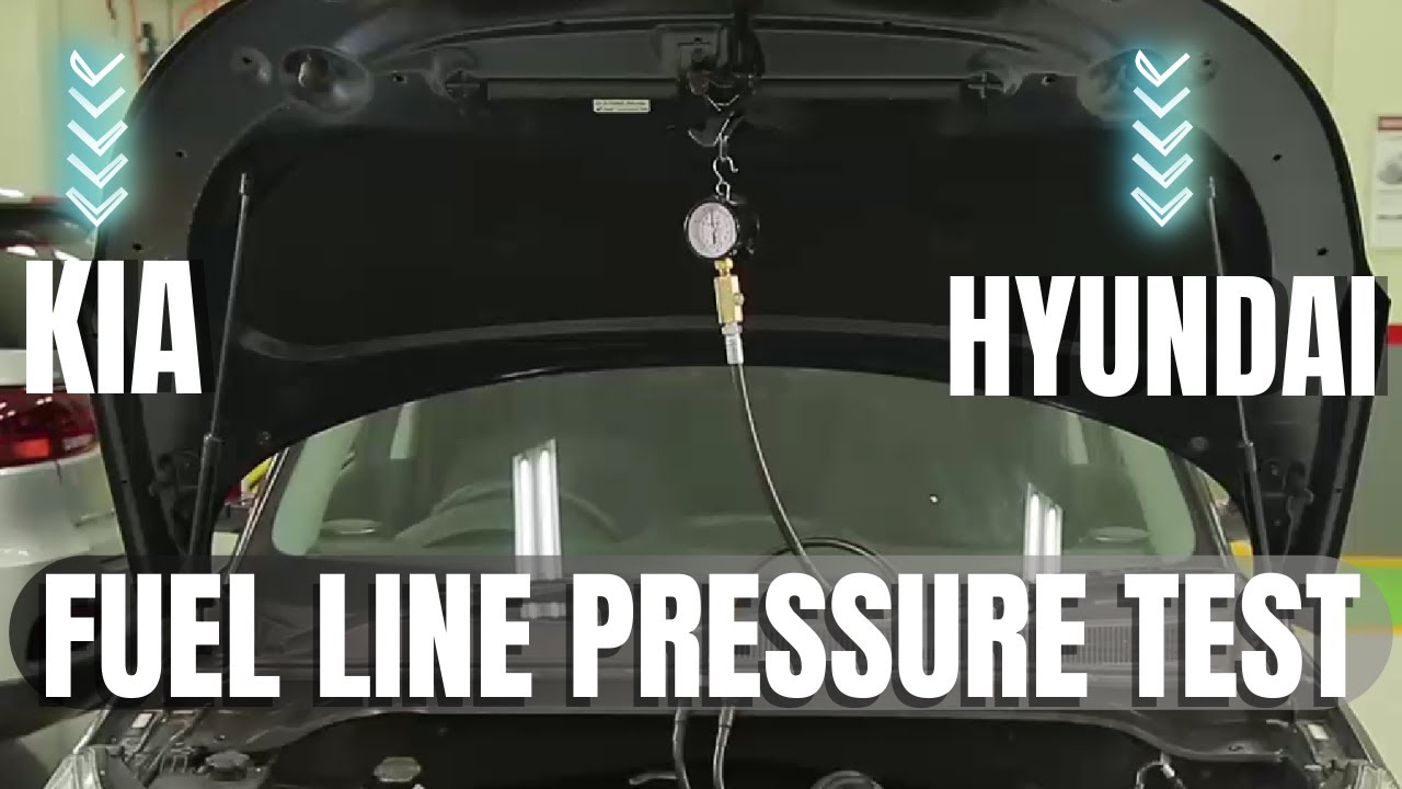How to Test Fuel Pump & Fuel Line Pressure on Hyundai & KIA Vehicles #kia #hyundai #fuelpump