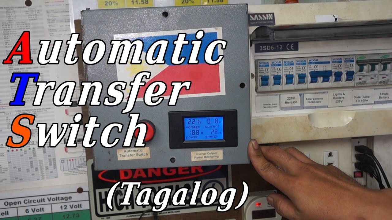 walang kurap na ATS Automatic Transfer Switch