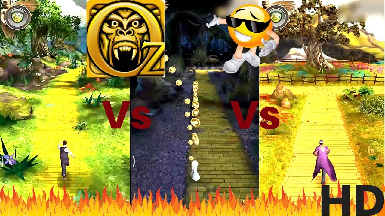 TEMPLE RUN OZ - Oskar Diggs Vs China girl Vs Magician Oz (Gameplay) Android or iOS | Episode 01