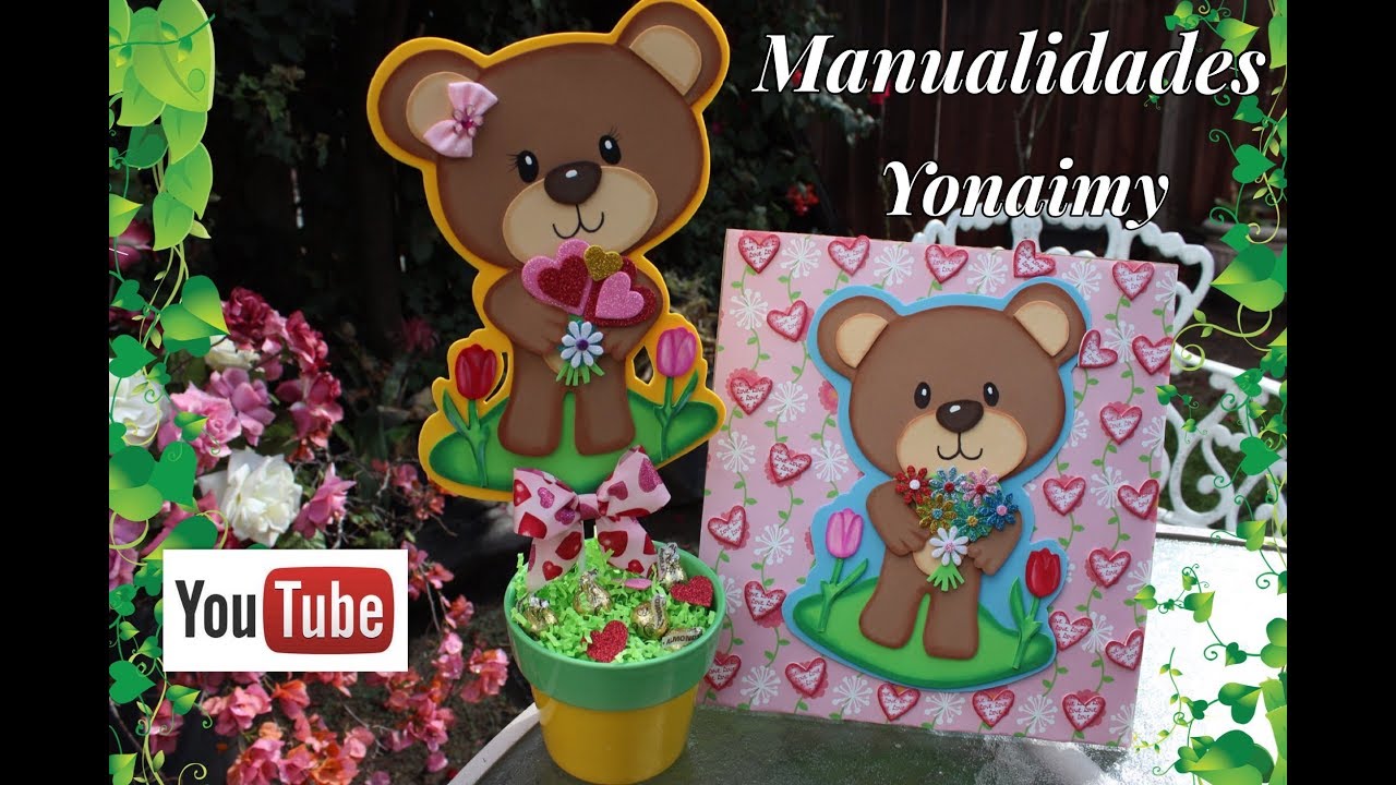 OSITOS ENAMORADOS PARA REGALO DEL DIA DEL AMOR Y LA AMISTAD