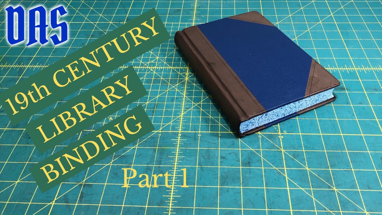19th Century Half Leather Library Binding Part 1 of 4 // Adventures in Bookbinding