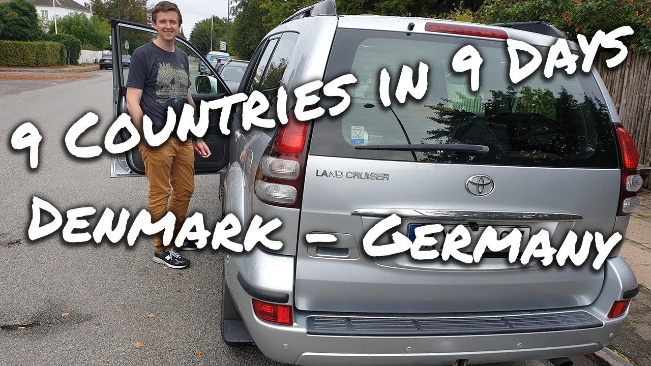 Denmark to Germany - 9 COUNTRIES IN 9 DAYS - EP 02 - Toyota Land Cruiser Roadtrip Europe