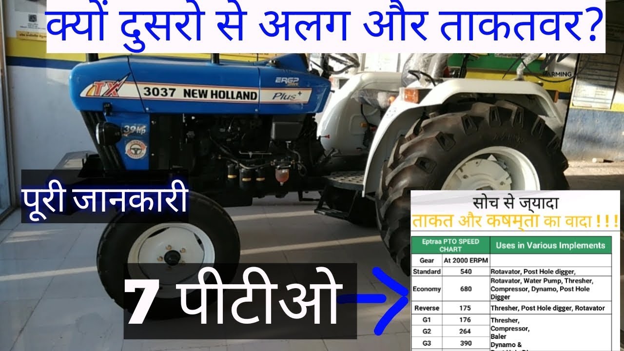 New Holland 3037 plus ERGP tractor