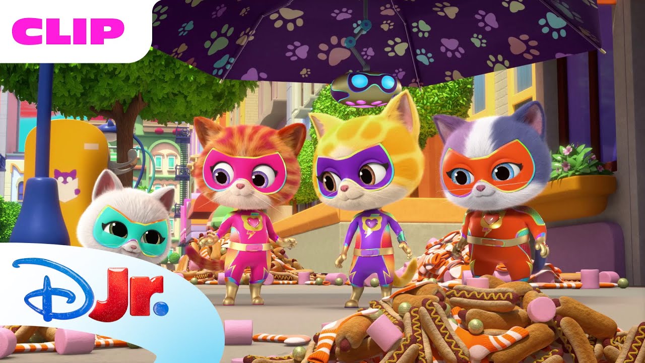 Crazy Weather 🌦️ | SuperKitties ⭐ | Disney Jr. MENA