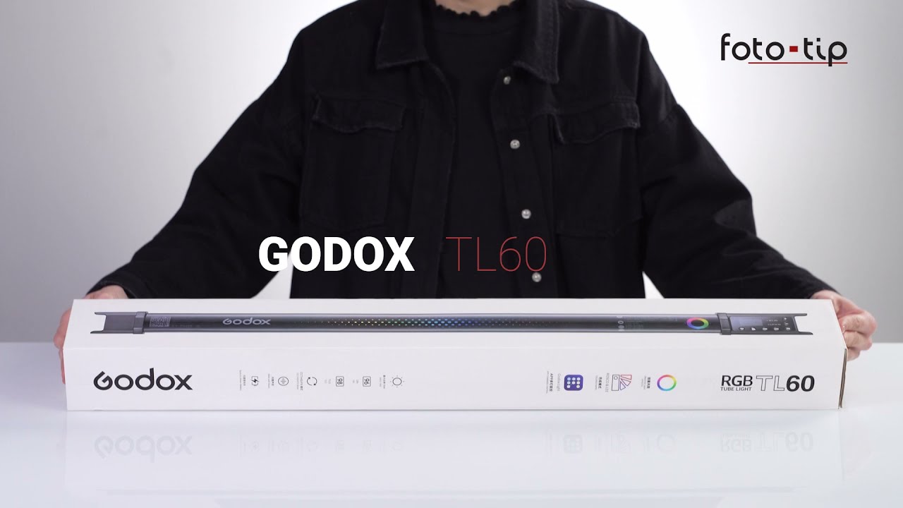 Tuba Świetlna GODOX TL60 RGB | Unboxing